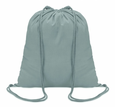 Logo trade promotional products image of: 100gr/m² cotton drawstring bag
